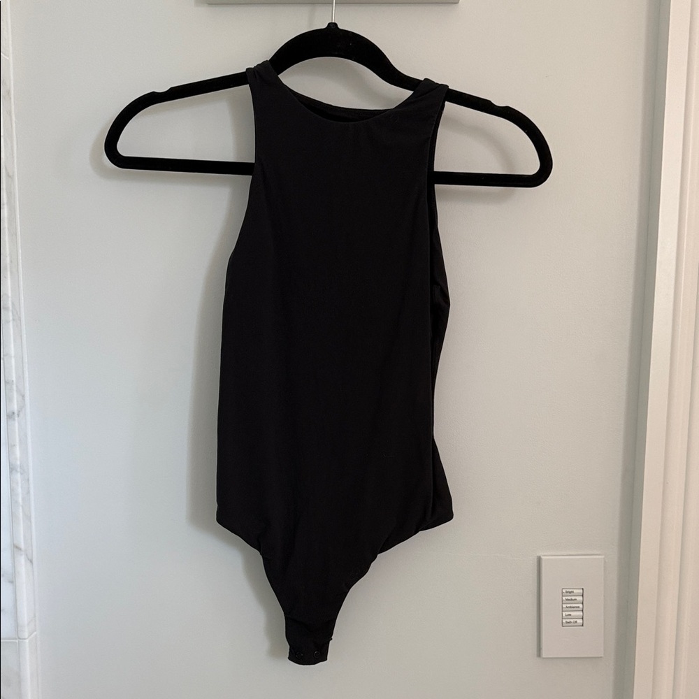 SKIMS Black Bodysuit